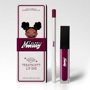 NIB: Mintty Treatmintt Lip Duo - Majorly Deep Purple!